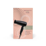 MELISSA Hårtørrer med foldbart håndtag 1600W Sort