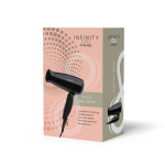 MELISSA Hårtørrer med foldbart håndtag 1600W Sort