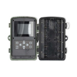 Nedis Vildtkamera | 4K@10fps | 50 MPixel | 5 MPixel CMOS | IP65 | Sort No-Glow IR | Nattesyn | Betragningsvinkel: 60 ° | Bevægelse Sensor | Detektionsvinkel: 130 ° | Detektionsområde: 20 m | Skærmstørrelse: 2.4 