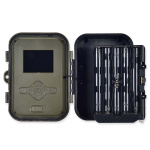 Nedis Vildtkamera | 4K@10fps | 50 MPixel | 8 MPixel CMOS | IP65 | Sort No-Glow IR | Nattesyn | Betragningsvinkel: 100 ° | Bevægelse Sensor | Detektionsvinkel: 120 ° | Detektionsområde: 25 m | Skærmstørrelse: 2.4  Nedis Vildtkamera | 4K@10fps | 50 MPixel | 8 MPixel CMOS | IP65 | Sort No-Glow IR | Nattesyn | Betragningsvinkel: 100 ° | Bevægelse Sensor | Detektionsvinkel: 120 ° | Detektionsområde: 25 m | Skærmstørrelse: 2.4