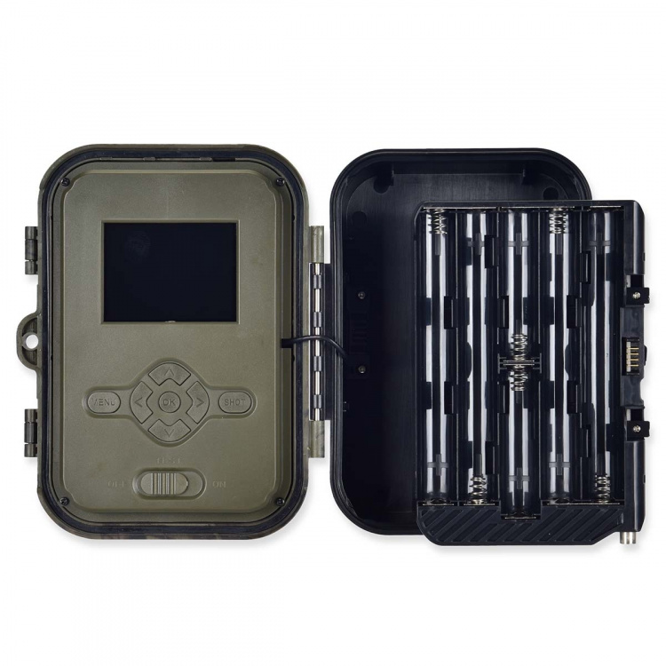 Nedis Vildtkamera | 4K@10fps | 50 MPixel | 8 MPixel CMOS | IP65 | Sort No-Glow IR | Nattesyn | Betragningsvinkel: 100 ° | Bevægelse Sensor | Detektionsvinkel: 120 ° | Detektionsområde: 25 m | Skærmstørrelse: 2.4  Nedis Vildtkamera | 4K@10fps | 50 MPixel | 8 MPixel CMOS | IP65 | Sort No-Glow IR | Nattesyn | Betragningsvinkel: 100 ° | Bevægelse Sensor | Detektionsvinkel: 120 ° | Detektionsområde: 25 m | Skærmstørrelse: 2.4