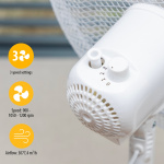 Tristar Golvfläkt 23cm Justerbar Höjd 85-115 cm