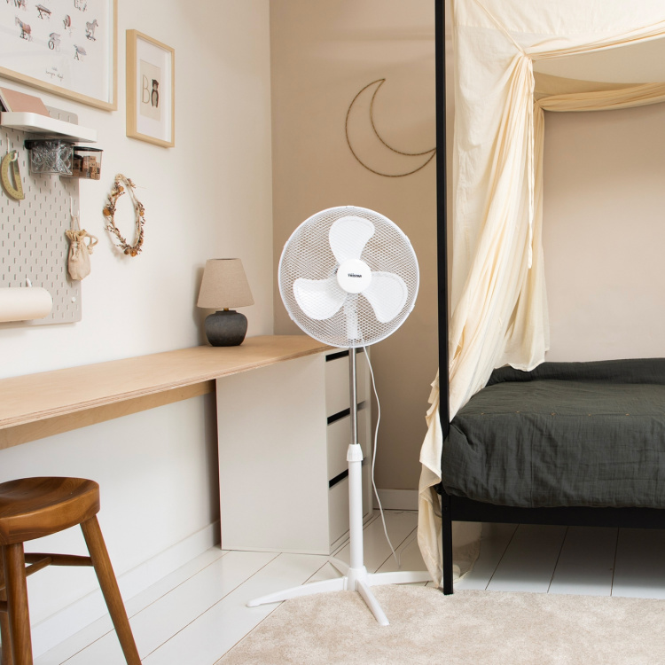 Tristar Golvfläkt 23cm Justerbar Höjd 85-115 cm