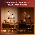 Philips LED SceneSwitch E27 ST64 7-3,8-1W (50W) Deco spiral