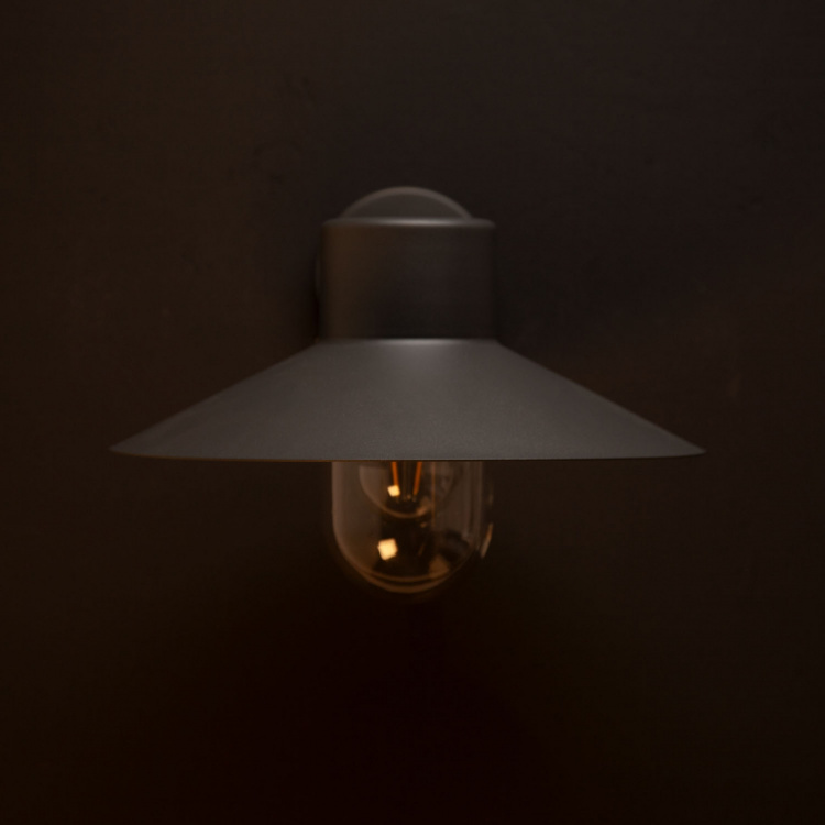 Llitt Victor Väggarmatur E27-sockel IP44 Antracit