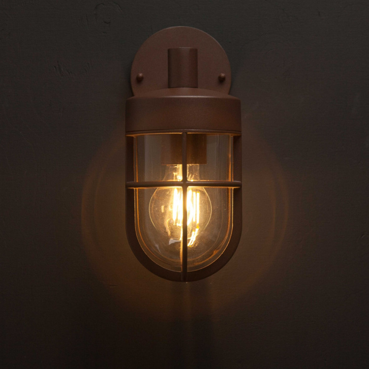 Llitt Jimmy Väggarmatur E27-sockel IP44 Corten Llitt Jimmy Väggarmatur E27-sockel IP44 Corten