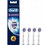 Oral B 3D White Toothbrush Head 4pc