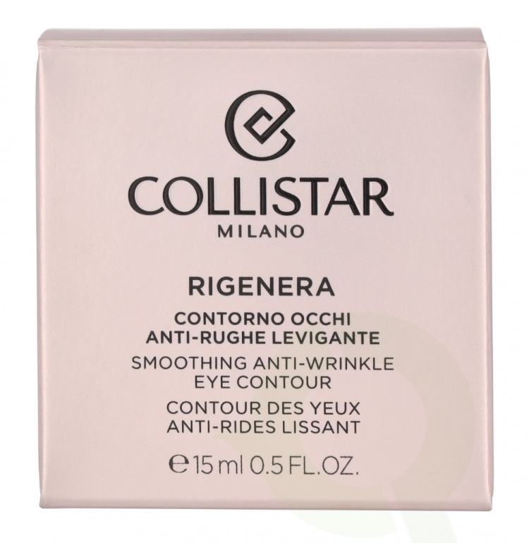 Collistar Rigenera Eye Contour 15 ml Smoothing Anti-Wrinkle