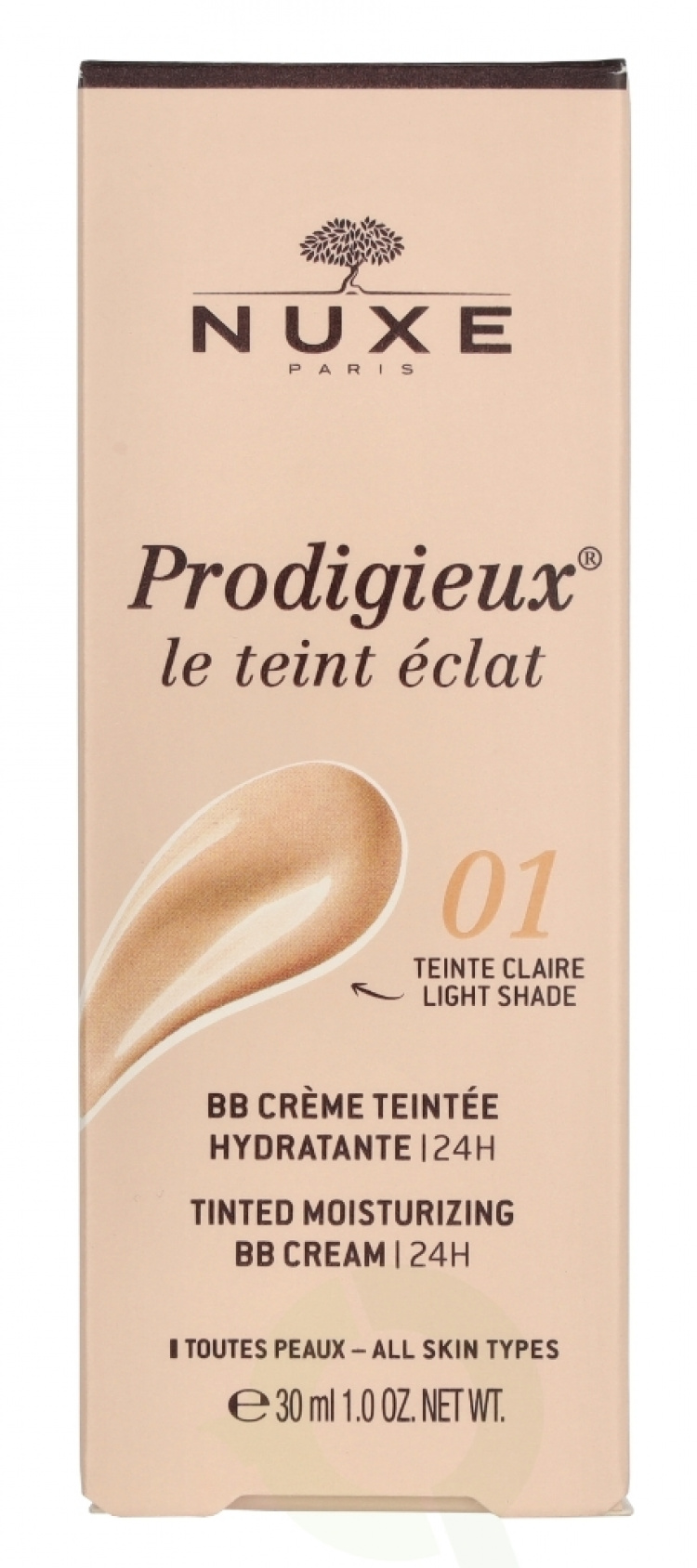 Nuxe Prodigieux Teint Eclat BB Creme 30 ml Claire