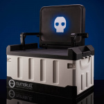 Numskull Officiel PS5-inspireret opbevaringsboks til soveværelset med klapstol