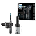 Philips Sort ledningsfri Power Flosser DiamondClean 9000 (HX3886/43)