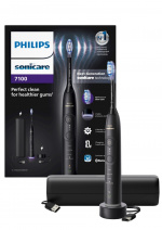 Philips Sonicare sort elektrisk tandbørste serie 7100 HX7421/01