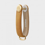 Orbitkey Nøgleholder i vokset lærred - Golden Sand