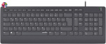 Speedlink HI-GENIC antibakterielt tastatur, sort - nordisk layout