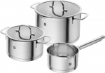 Zwilling TrueFlow, grydesæt 3-pcs - Sølv