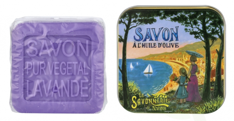 La Savonnerie De Nyons Soap Bar + Box 100 g Cote D\'Azure La Plage