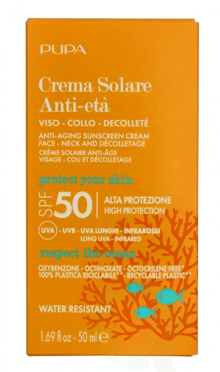 Pupa Milano Pupa Anti-Aging Sunscreen SPF50 50 ml