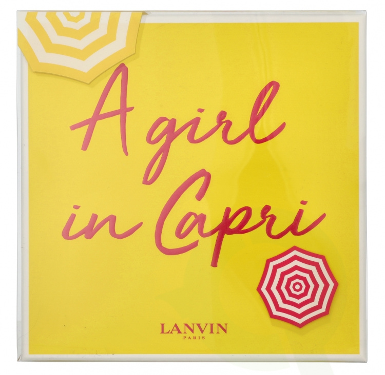 Lanvin A Girl In Capri Giftset 150 ml Edt Spray 50ml/Body Lotion 100ml