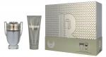 Paco Rabanne Invictus Giftset 200 ml Edt Spray 100ml/Shower Gel 100ml