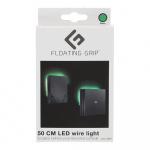 FLOATING GRIP Led Wire Light med USB Green FLOATING GRIP Led Wire Light med USB Green