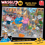 Wasgij Original 46 - Galskab i midtergangen! (1000 brikker) (1110100505)