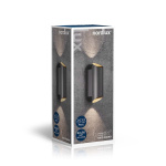 Nordlux Nico Round 22 Væglampe Sort