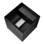 Nordlux Milda kubi Væglampe Sort