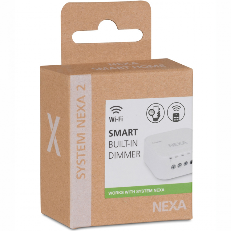 Nexa WBD-01 Smart Recessed Dimmer 250W System Nexa 2 WiFi/433 Nexa WBD-01 Smart Recessed Dimmer 250W System Nexa 2 WiFi/433