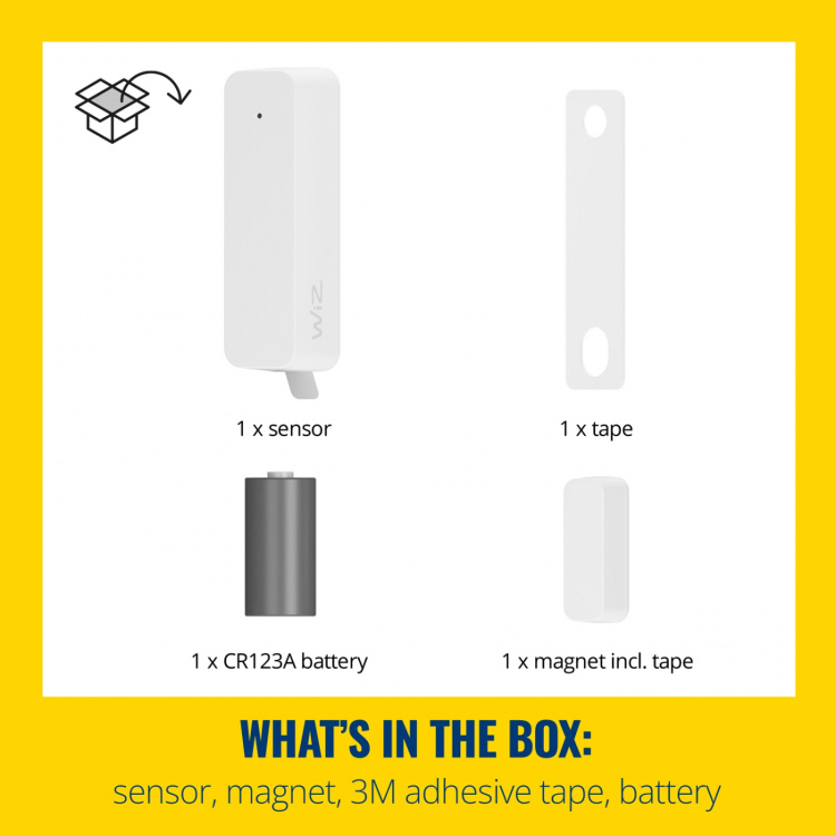 WiZ WiFi Smart Kontaktsensor 1-pack WiZ WiFi Smart Kontaktsensor 1-pack