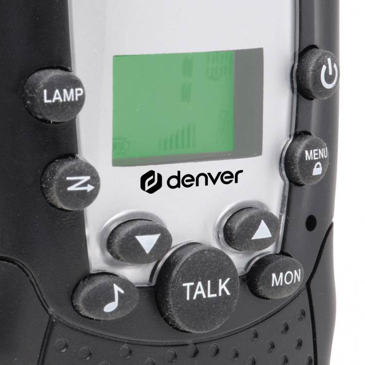 Denver Walkie Talkie set with two handsets included Denver Walkie Talkie set with two handsets included