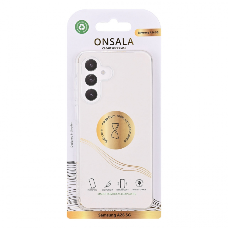 Onsala Mobilcover Samsung A26 5G TPU Transparent