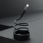 STATIK Magnetisk Kabel Magstack Pro USB-C Til USB-C Sort 2m