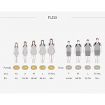 SWEDISH POSTURE Holdningskorrigerende Støtte Flexi L-XL Lyserød