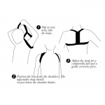 SWEDISH POSTURE Skulderstøtte Classic Hvid L-XL