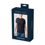 SWEDISH POSTURE T-shirt Dame Posture Reminder Sort XS SWEDISH POSTURE T-shirt Dame Posture Reminder Sort XS
