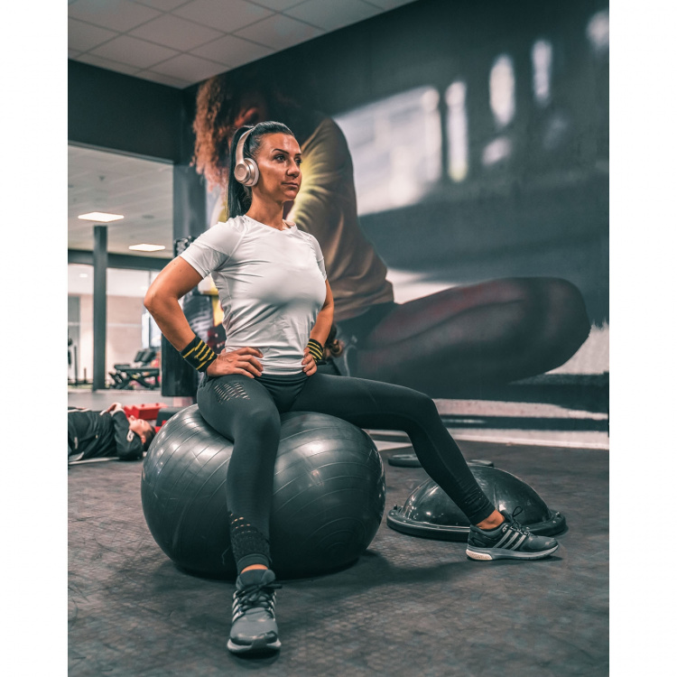 SWEDISH POSTURE T-shirt Dame Posture Reminder Hvid XL