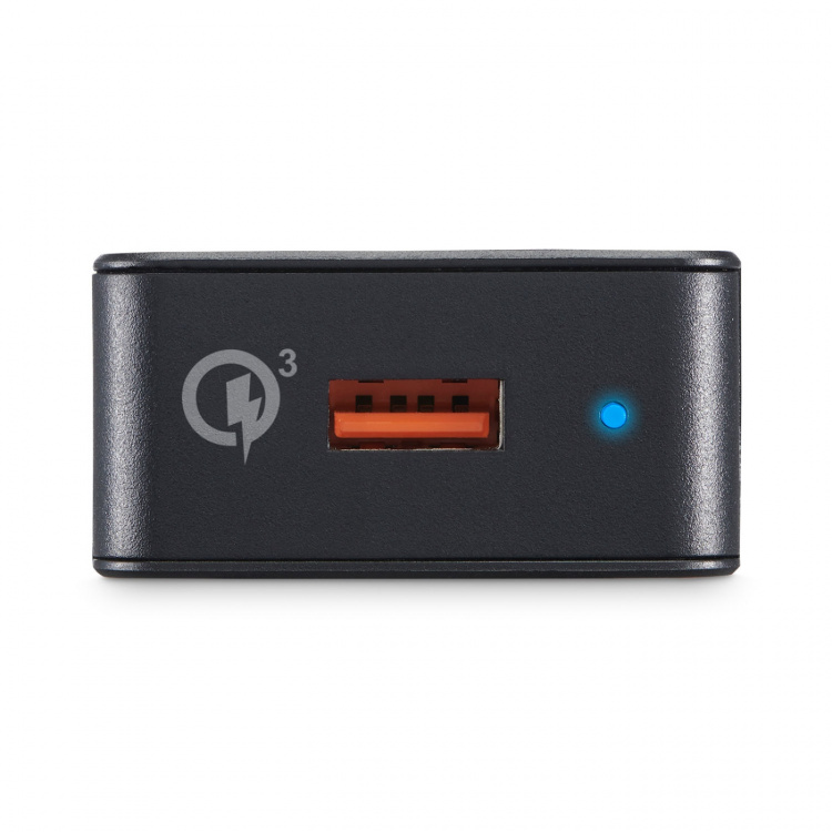 Hama Fast Charger 1x USB-A Qualcomm 19.5w Sort