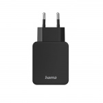 Hama Fast Charger 1x USB-A Qualcomm 19.5w Sort