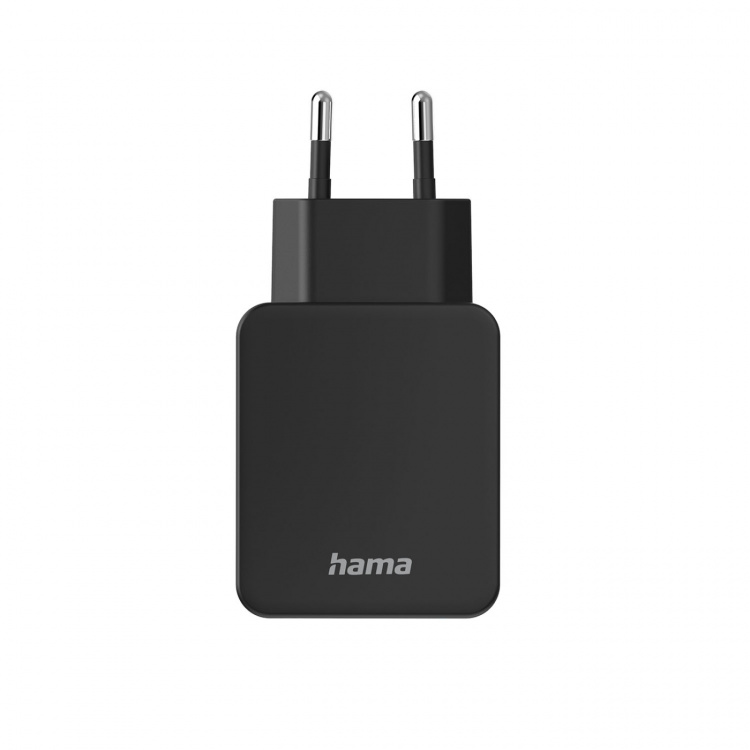 Hama Fast Charger 1x USB-A Qualcomm 19.5w Sort