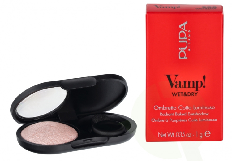 Pupa Milano Pupa Vamp! Wet & Dry Eyeshadow 1 g #208 Ballerina Pink