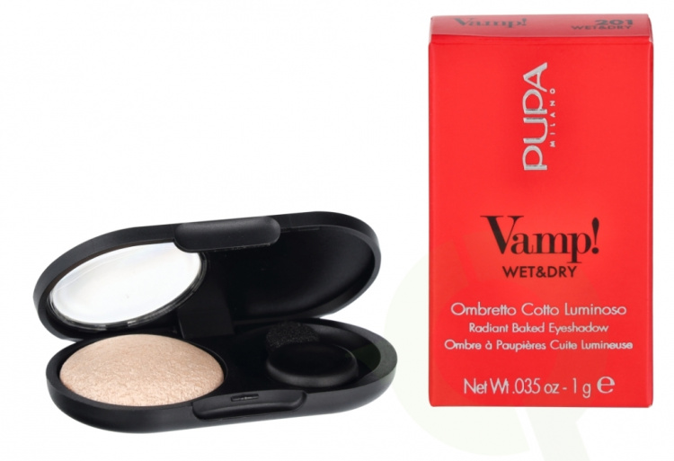Pupa Milano Pupa Vamp! Wet & Dry Eyeshadow 1 g #201 Champagne Gold