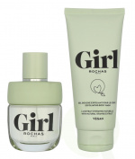 Rochas Girl Giftset 160 ml Edt Spray 60ml/Exfoliating Body Wash 100ml