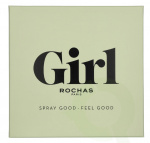 Rochas Girl Giftset 160 ml Edt Spray 60ml/Exfoliating Body Wash 100ml