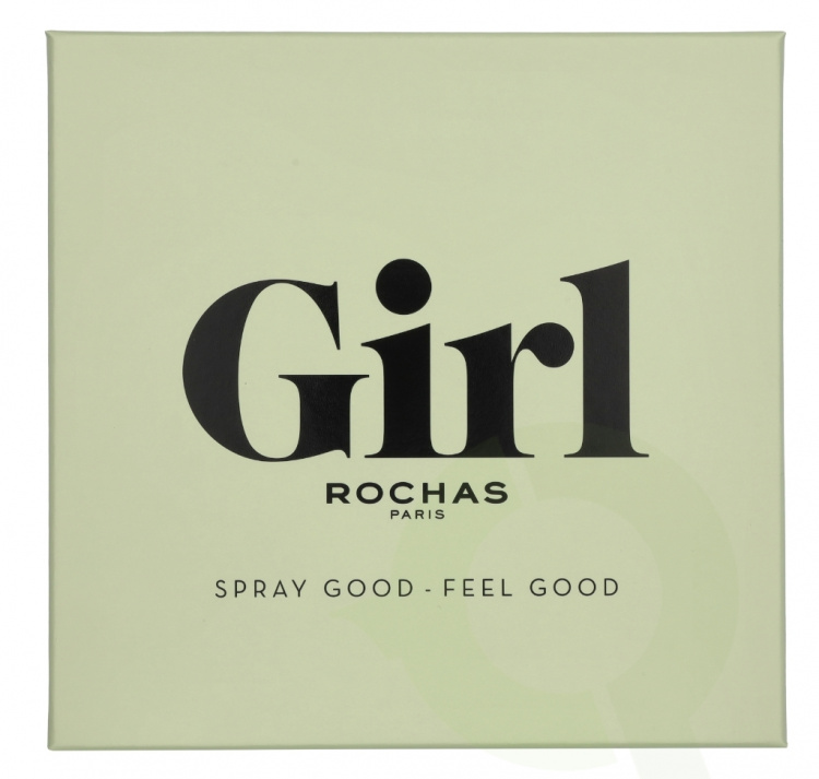 Rochas Girl Giftset 160 ml Edt Spray 60ml/Exfoliating Body Wash 100ml