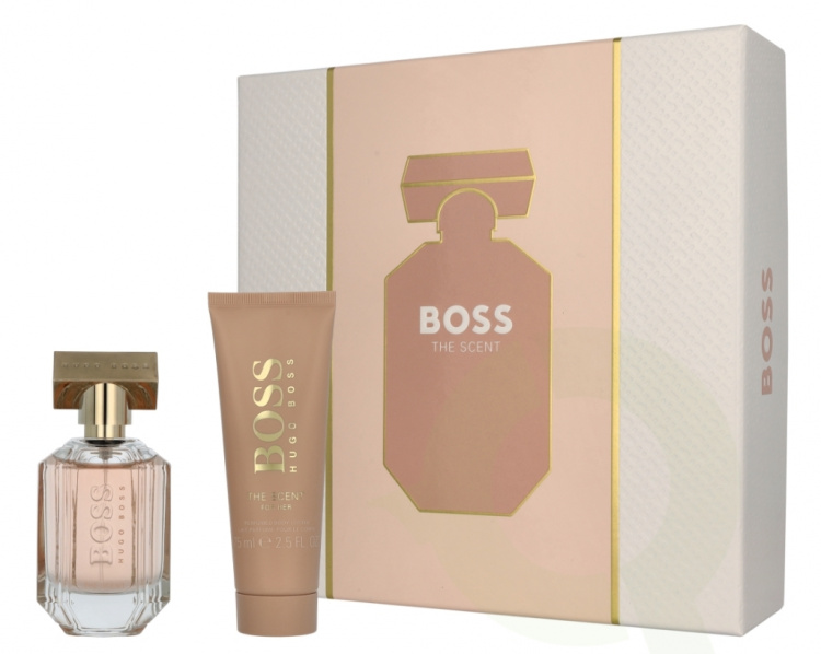Hugo Boss The Scent Giftset 125 ml Edp Spray 50ml/Body Lotion 75ml