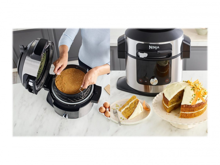 Ninja Foodi OL750EU Multifunktionelt kogeapparat 1.76kW Rustfrit stål/sort