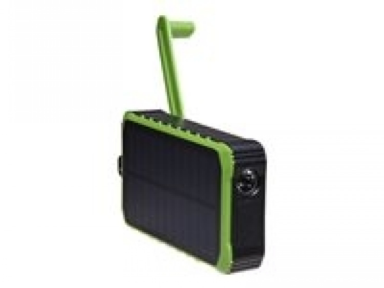 Denver PSO-10012 Solarstrømbank 10000mAh Sort Grøn