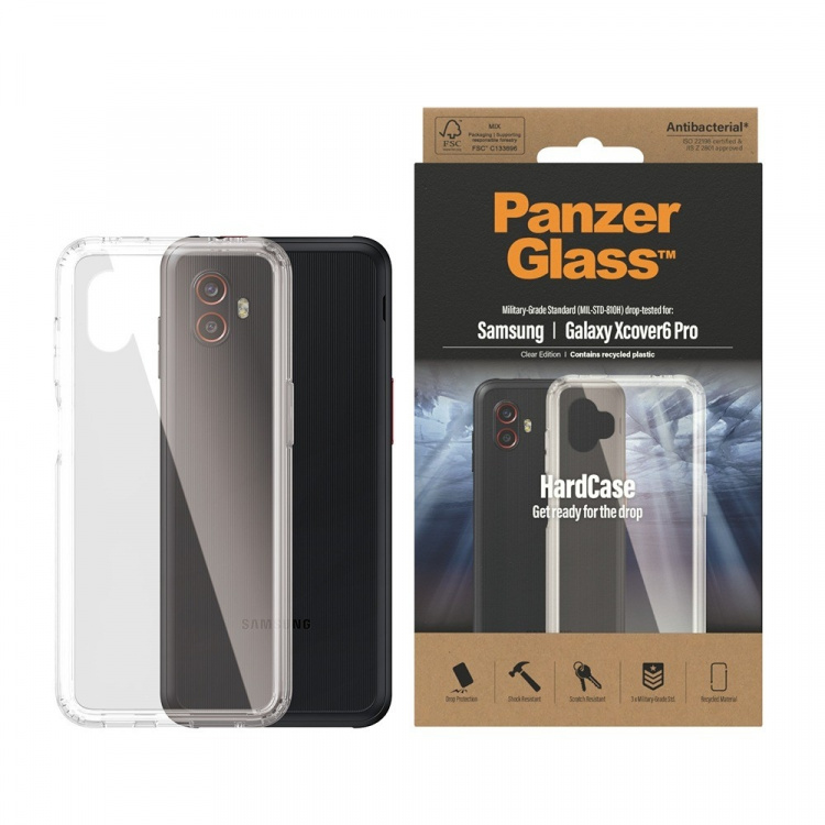 PanzerGlass HardCase Beskyttelsescover Gennemsigtig Samsung Galaxy XCover6 Pro