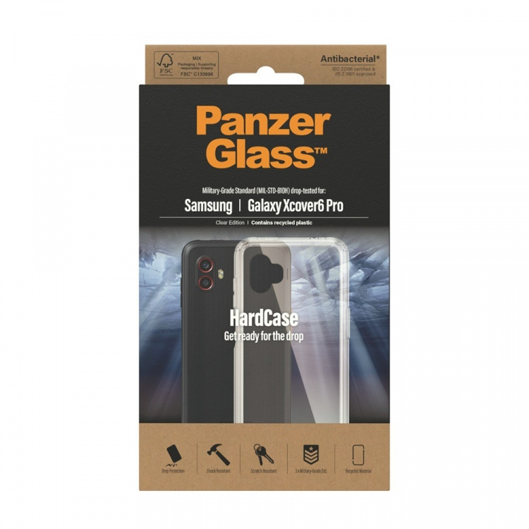PanzerGlass HardCase Beskyttelsescover Gennemsigtig Samsung Galaxy XCover6 Pro