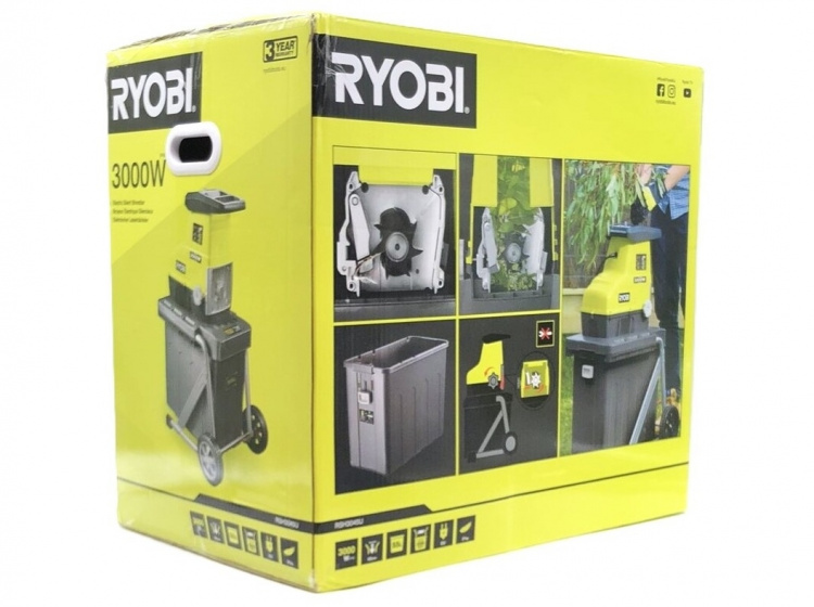 Ryobi RSH3045U Kompostkværn Elektrisk